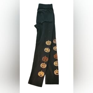 Halloween pumpkin leggings